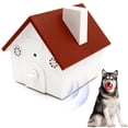 thumbnail image 1 of Automatic Ultrasonic Dog Barking Control Device, Weatherproof Sonic Silencer with 50 Ft Range for Neighbors Dogs, Safe Indoor Outdoor Pet Behavior Training Aid, Black/Red ABS Plastic, 1 of 7