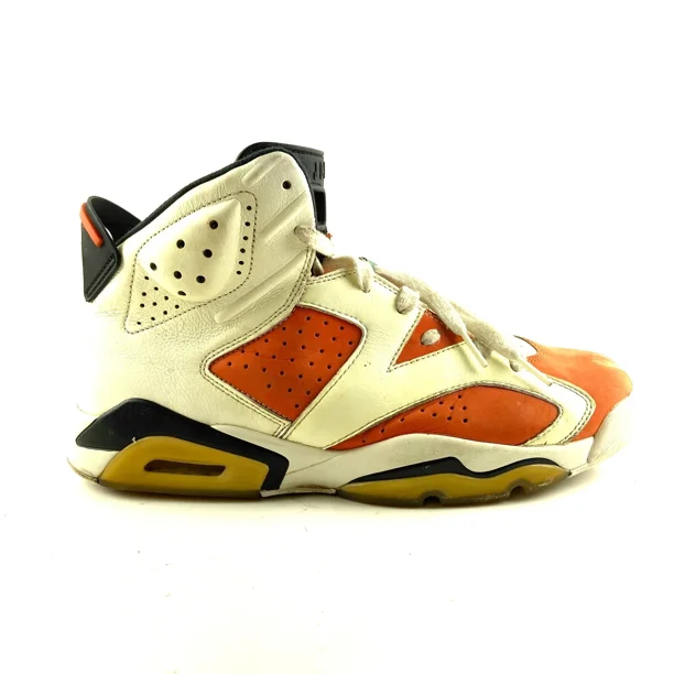 Ni - ke Air Jordan 6 Retro Gatorade Like Mike 384664-145 Mens 10.5 Sneakers White Orange