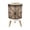 Color 1, variant on Small Trash Can with Lid Western Cowboy Hat Boots Cow Skull Southwestern Cactus 1.8 Gallon Dog Proof Trash Can Round Garbage Can Waste Bin Wastebasket for Bathroom Bedroom Living Room