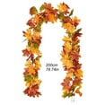 thumbnail image 4 of Guirlande de Vigne pour Intérieur Extérieur avec Vignes Suspendues pour Mariage Cheminée Fêtes et Automne Saisonnier 2 Pcs, 4 of 7
