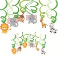 thumbnail image 2 of Pancarta de feliz cumpleaños Cupcake Topper Tema de la selva Suministros de cumpleaños, Decoraciones de cumpleaños de Safari Baby Shower Decoraciones de fiesta salvaje Suministros de fiesta de cumple TUNC Sencillez, 2 of 4
