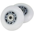 thumbnail image 2 of RipStik Ensemble de Roues de Remplacement pour Roulettes 76 mm avec Roulements (Argent-Gris/blanc), 2 of 3