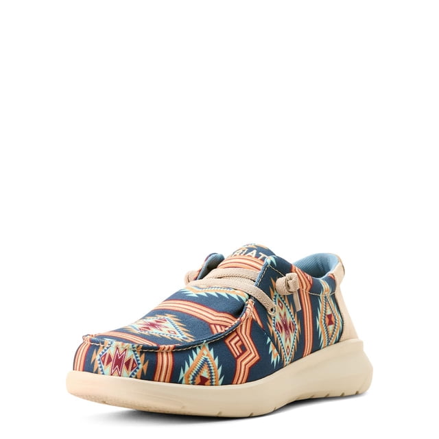 Zapatos ARIAT Hilo Navy Cave Creek para hombre, talla 8.5