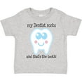 thumbnail image 3 of Inktastic Dentist Rocks Tooth Boys or Girls Toddler T-Shirt, 3 of 5
