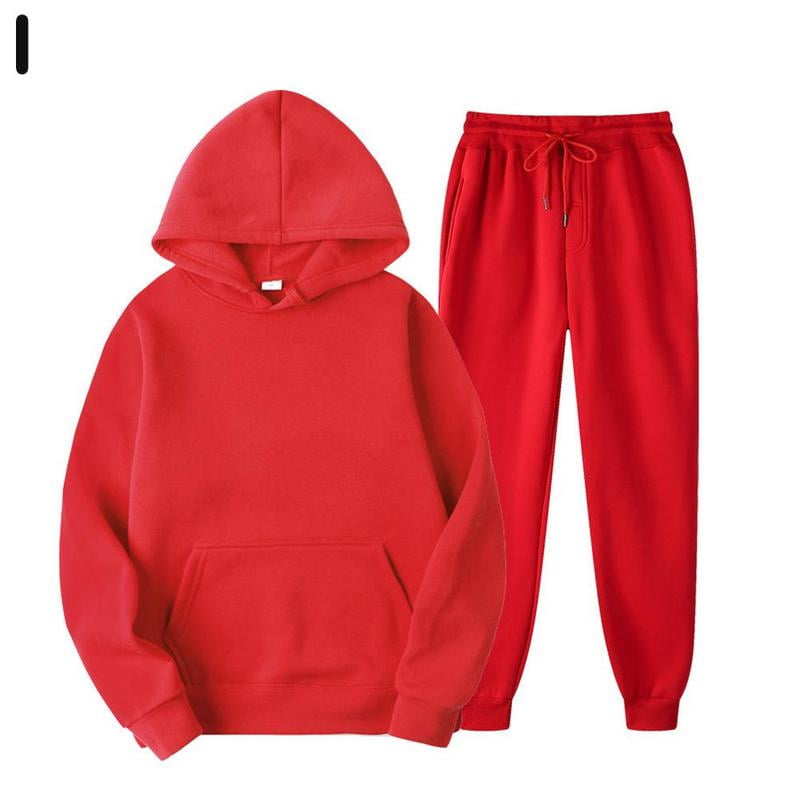 2 Piece Tracksuit Sets Mens Womens Sweatsuits Velour Pullover Hoodie & Sweatpants  Jogging Suits Outfits U7I9 - Walmart.com