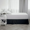 thumbnail image 4 of EASYCOT 800 Thread Count 100% Egyptian Cotton Hotel Quality Luxurious Box Pleated Bed Skirt Easy Fit with&nbsp;16" Drop Length ( Dark Gray , Queen ), 4 of 6