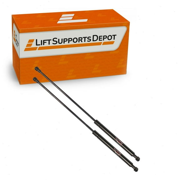 Set of 2 Compatible with Toyota Yaris 2005 2011 Liftgate Trunk Supports Wiper On Hatch New for Car Gas Shock Strut - Lift Supports Depot PM2053A-a