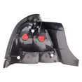 thumbnail image 4 of Brock Tail Light for 1998-2011 Crown Victoria Red Lens Black Trim 2 Bulbs Right 8W7Z13404A, 4 of 9