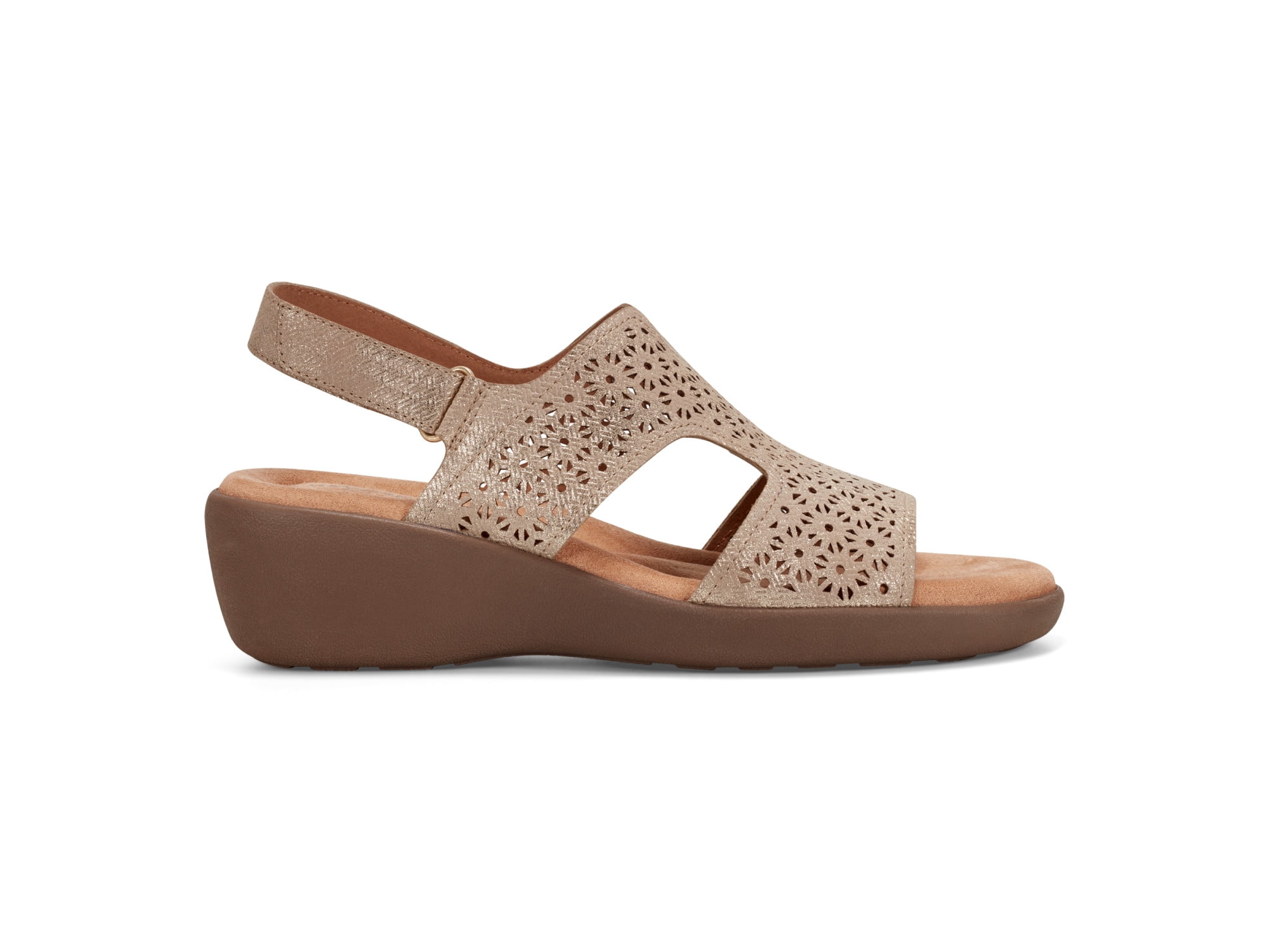Easy Spirit Women's Kali Wedge Sandal, Wide Width Available