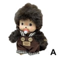 thumbnail image 3 of Mono mongol Monchi de algodón PP de 15 cm, juguete de peluche de aspecto lindo, suave y cómodo, regalo de cumpleaños para niños, 3 of 5