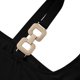thumbnail image 4 of S Abrigo de un solo hombro con hebilla de metal sólido informal a la moda primavera/verano para mujer, 4 of 5