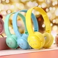 thumbnail image 4 of J18 Wired Over-Ear Headphones with 40MM Drivers - 3.5mm Plug, 1.2m Cable, Built-in Mic & In-Line Control for Mobile Phones - Deep Bass Sound - Available in Black, White, Yellow, Blue, Pink, Green, 4 of 6