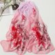 thumbnail image 1 of Xiao Hua Elegante bufanda cuadrada personalizada, nueva bufanda de gasa, moda de primavera, bufanda fina con estampado, chal de protección solar, 1 pieza (rosa), 1 of 1