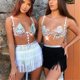 thumbnail image 5 of Falda de tutú con borlas y lentejuelas para mujer, minifalda Sexy con flecos para danza del vientre, pañuelo para la cadera, para Club, fiesta, espectáculo de escenario, 5 of 5