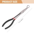 thumbnail image 3 of Extended Plier for Wiring with Steel Material Black Color Long Nose Design for HardtoReach Areas 1pc, 3 of 8