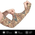 thumbnail image 2 of Kdxio Traditional Tribal Aztec Print UV Sun Protection Arm Sleeves - Tattoo Cover Up - Basketball Arm Sleeve UPF 50 Cooling for Men Women, 2 of 7