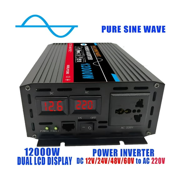 GJX 12000W Pure Sine Wave Power Inverter - Efficient and Reliable Solution for