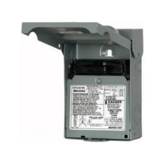 Siemens WF2060 60 Amp Fusible Outdoor AC Disconnect