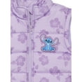 thumbnail image 2 of Stitch Girls Graphic Puffer Vest, Sizes 4/5-18, 2 of 3