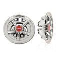 thumbnail image 3 of PIT66 Golf Cart Wheel Covers 8" Hub Cap Fit for Yamaha Club Car Ezgo Silver, 3 of 9