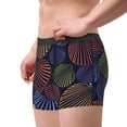 thumbnail image 3 of Kdxio Men's Boxer Briefs with Colorful Shells Print - Comfortable and Breathable Underwear for Everyday Wear, 3 of 7