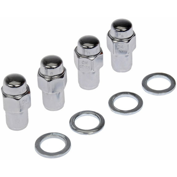 Dorman 711-208 Wheel Lug Nut Chrome (Pack of 4)