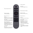 thumbnail image 2 of OBSBOT Tiny 2 Remote Control, Smart Remote for Tiny 2/Tiny 4K/1080P Webcam, Wireless Connection via USB Receiver, Combination of Remote Control and P, 2 of 5