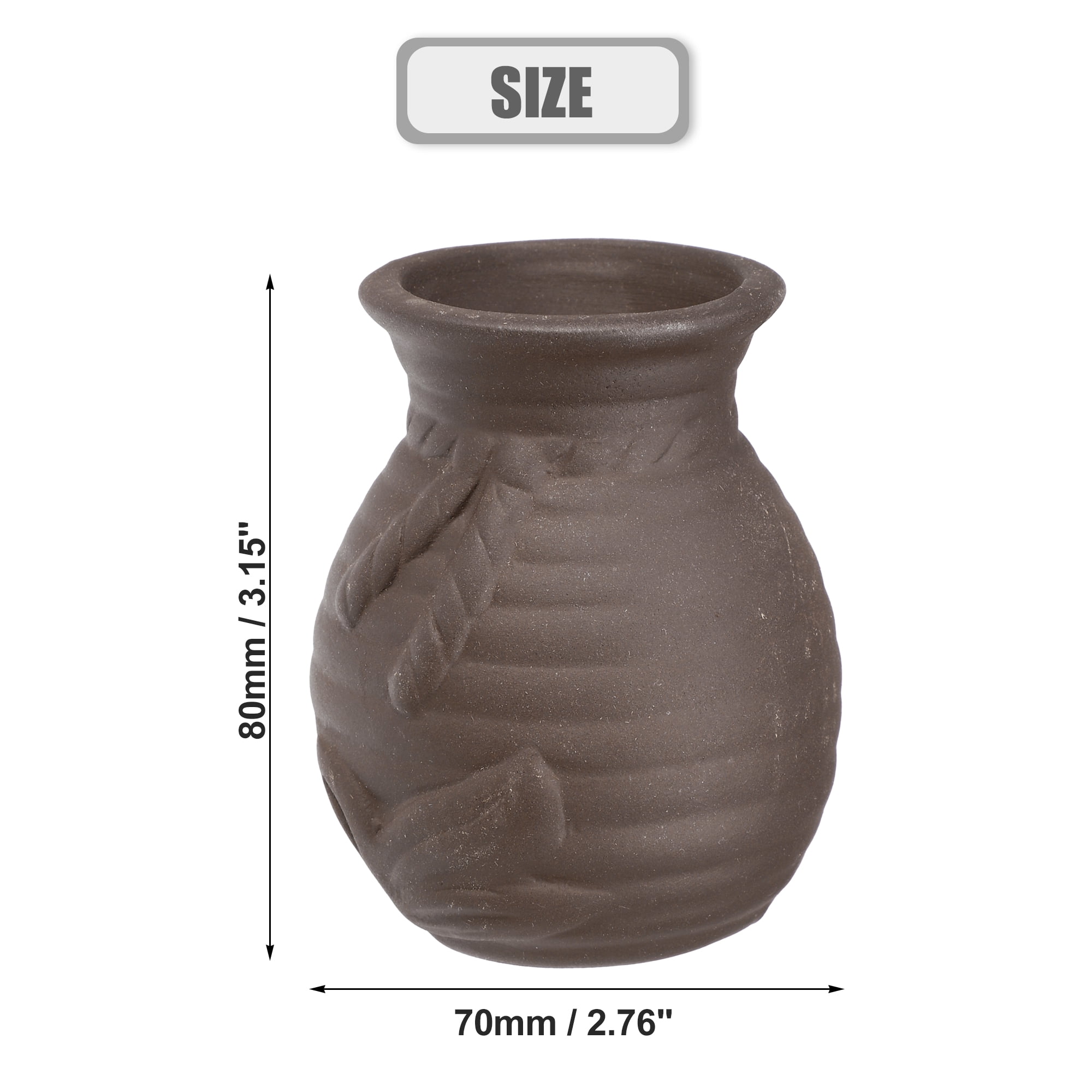 Unique Bargains 3.15x2.76x2.56inch Aquarium Hideaway Rock Cave Resin Fish Tank Decor Brown