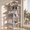 Light Gray, variant on Samll Cat Tree, Multi-Level Cat Tree Tower with Sisal Scratching Posts, Condos, Plush Perches, Hanging Cat Toys, Light Gray