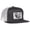 Grey & White, variant on Lazy J Ranch Black White Willow Cattle Headquarters Classic Five Panel Trucker Hat