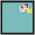 thumbnail image 2 of PinPix 16x16 Custom Cork Bulletin Board  Poster Board Has a Fabric Style Canvas Finish, Framed in Retro Patterns, by ArtToFrames (PinPix-234), 2 of 5