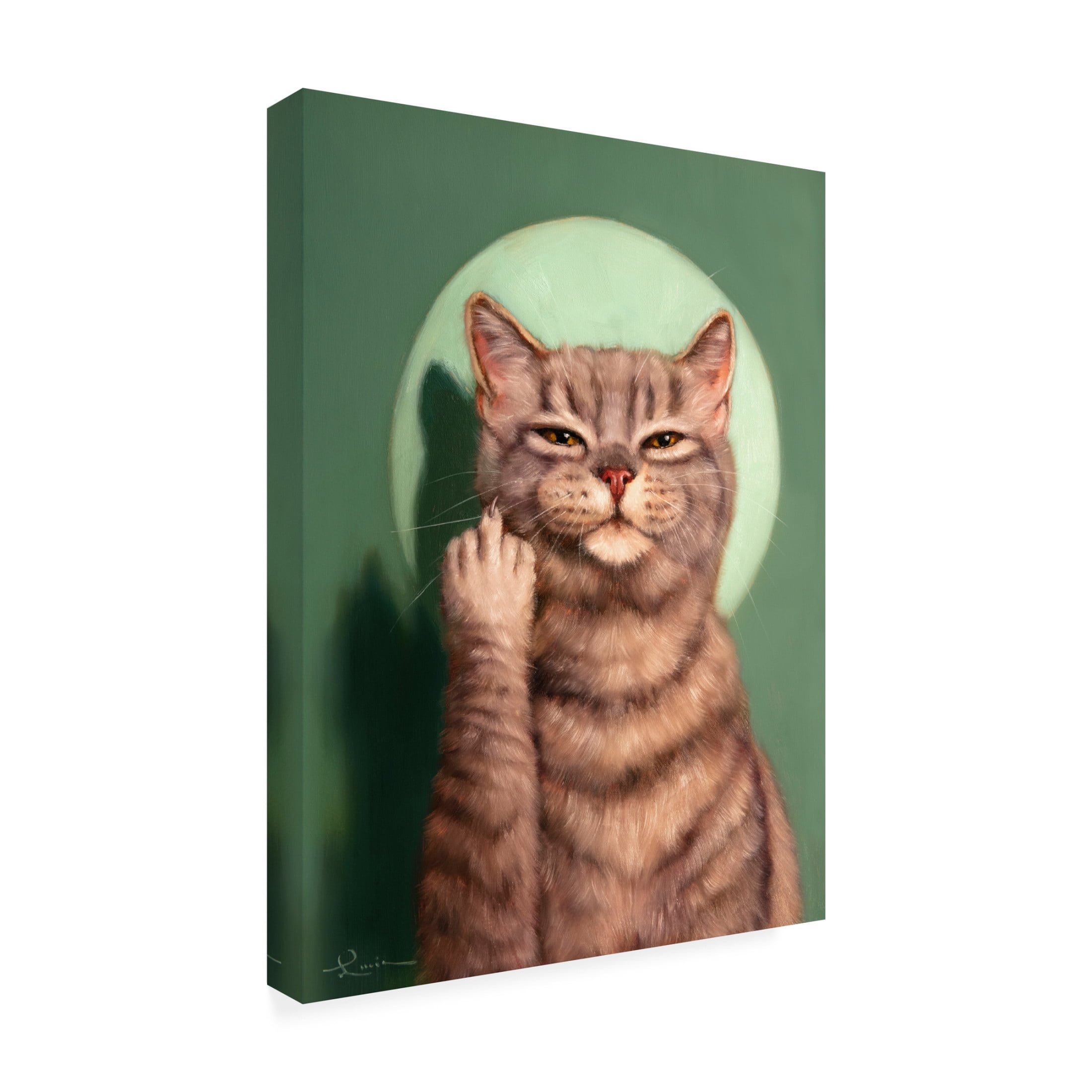Canvas Wall Art - Lucia Heffernan 'Good Morning To You' Wall Art for Living Room, Bedroom, or Office Décor by Trademark Fine Art - 18 x 24 Inches