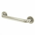 thumbnail image 5 of Kingston Brass DR414127 Manhattan 12-Inch Decorative 1-1/4-Inch OD Grab Bar, Brushed Brass, 5 of 7