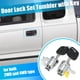 thumbnail image 3 of 1 Par Frontal Puerta Cerradura Cilindro Conjunto con 2 Llave DL107 DL108R 6905135070, 3 of 7