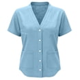 thumbnail image 4 of Gytharion Thin Cardigan for Women Lightweight Short Sleeve Tops Soild Color Cotton and Linen Cardigans with Buttons, 4 of 6