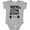 AC-Heather Grey, variant on Inktastic Mom's Gym Buddy Fitness Workout Boys or Girls Baby Bodysuit