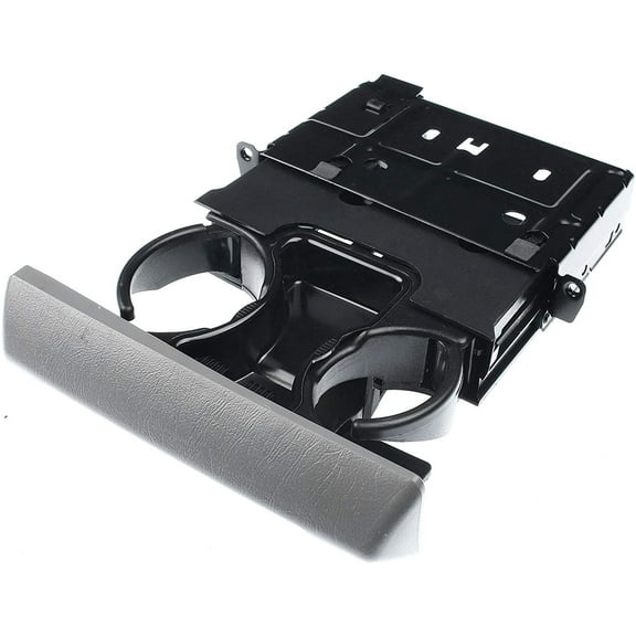 A-Premium Gray Dashboard Ashtray Cup Holder Compatible with Ford F-250 F-350 Super Duty 2005-2007