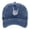 A-Dark Blue45, variant on Unisex Baseball Cap Finger Print Breathable Washed Cotton Adjustable Sun Cap Stylish Outdoor Sports Hat