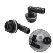 Elbow Connector 3/8\ to 14mm Hose Nozzle for Water Tank Fish Tank Irrigation