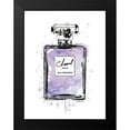 thumbnail image 2 of Greenwood, Amanda 15x18 Black Modern Framed Museum Art Print Titled - Black Inky Perfume in Purple, 2 of 5