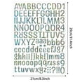 thumbnail image 2 of 26 Alphanumeric Stickers for Scrapbooking Journal Planners, DIY Laser Cut Letter Number Symbol Decorative Labels - Cartoon Style, 2 of 5