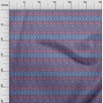 thumbnail image 2 of oneOone Organic Cotton Voile Fabric Geometric Ikat Print Fabric By The Yard 42 Inch Wide, 2 of 4