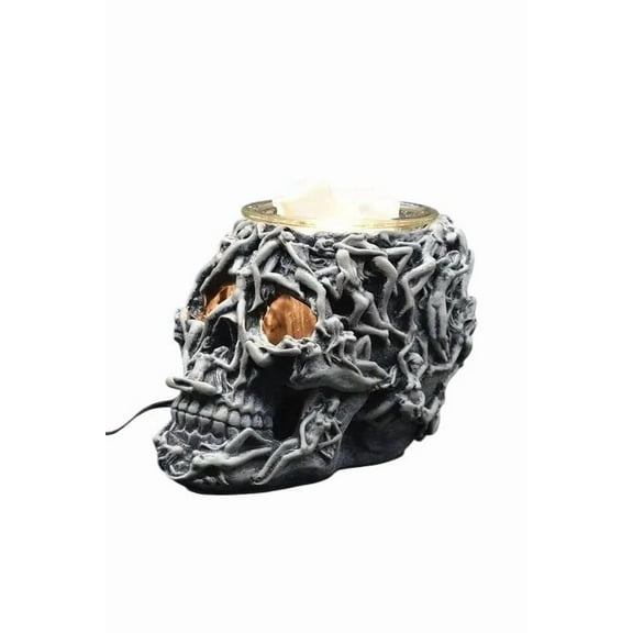 Skull, Ladies Wax And Oil Warmer Electric Decorative Warmer