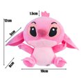 thumbnail image 3 of 12cm 20cm 25cm Stitch Stuffed Plush Models Cartoon Stuffed Plush Dolls Anime Plush Baby Toys Kawaii Kids Birthday Gift, 3 of 5