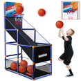 thumbnail image 1 of Set de juego de baloncesto tipo arcade NEUBSAW con aro ajustable para niños, 1 of 6