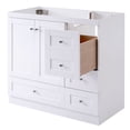 thumbnail image 3 of 36" White Bathroom Vanity(Cabinet Only, Sink Not Included), 3 of 10
