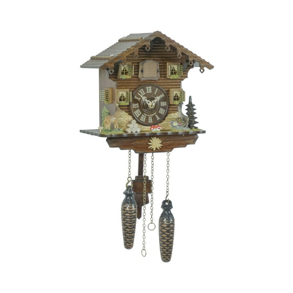 Quartz Cuckoo Clock Swiss house with music