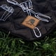 thumbnail image 5 of Manta de camping impresa de 200x150 cm con correa de transporte Alfombrilla de picnic Estera de playa (Negro), 5 of 9