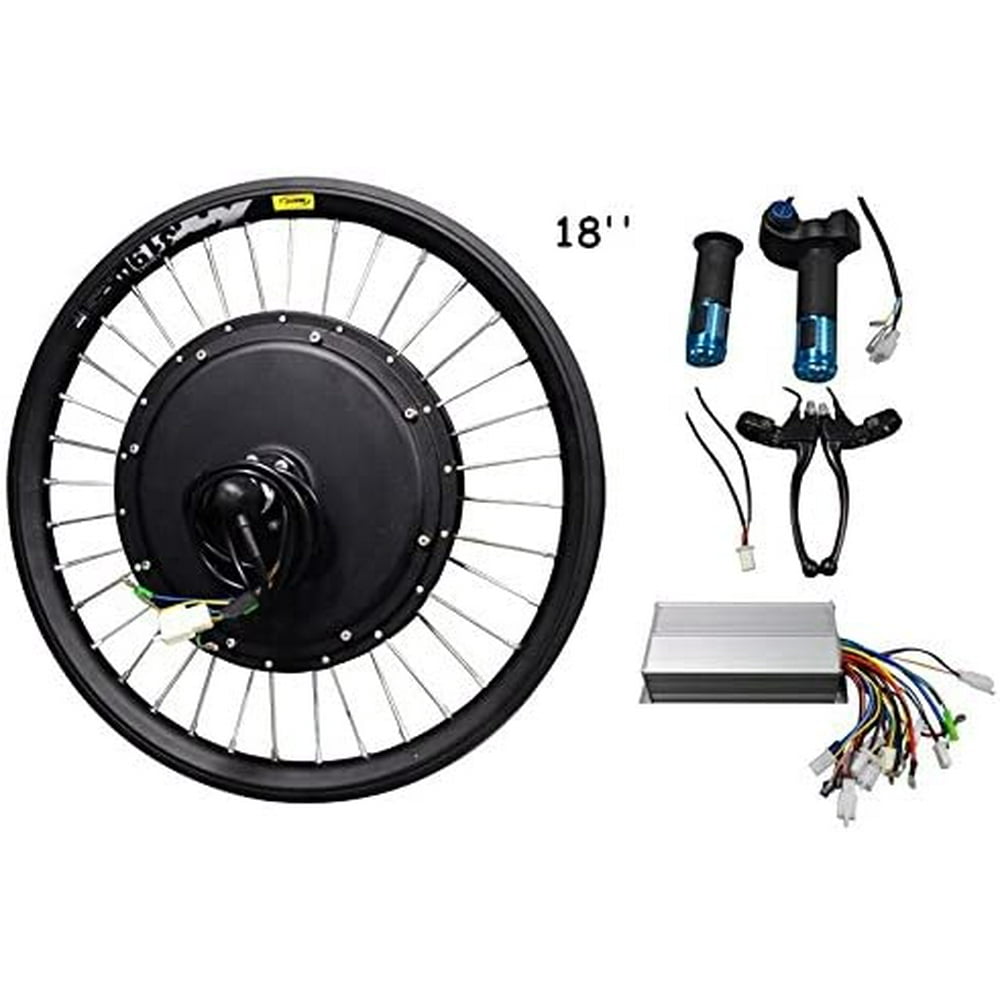 TECHTONGDA Electric Bike Conversion kit Front Wheel Bicycle Motorized
