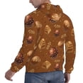 thumbnail image 3 of Hoodies for Men - Chocolate Pattern No.9052 Long Sleeve Comfrt Men'S Fashion Hoodies & Sweatshirts, Sweatshirts for Men Hoodies Pullover Clothing Clothes with Pouch, 3 of 7